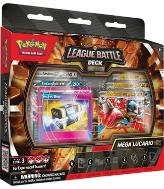 The Pokémon Company Pokémon TCG: Mega Lucario ex League Battle Deck