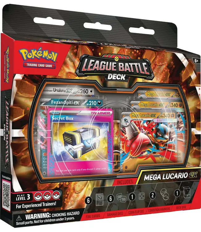 Pokémon TCG: Mega Lucario ex League Battle Deck