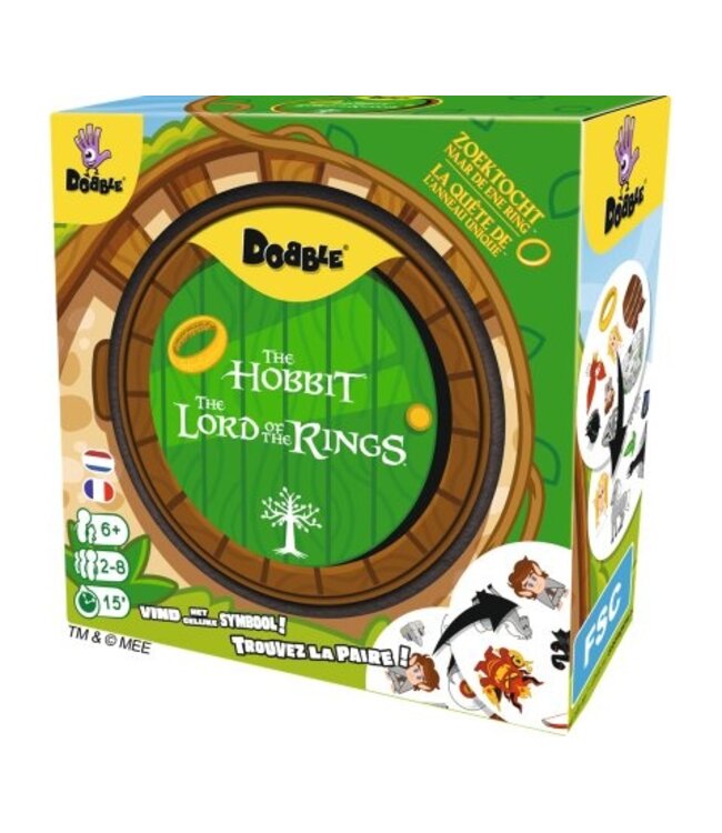Dobble: The Lord of the Rings - The Hobbit (NL) - Kaartspel
