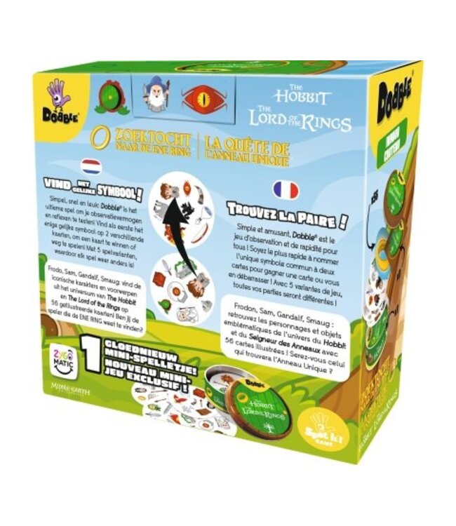 Dobble: The Lord of the Rings - The Hobbit (NL) - Kaartspel