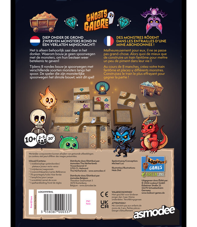 Ghosts Galore (NL) - Bordspel