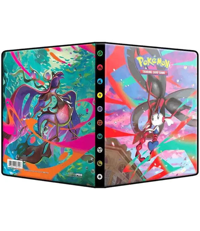 Ultra Pro: Pokémon Mega Evolution – Chaos Rising 4-Pocket Portfolio - Binder
