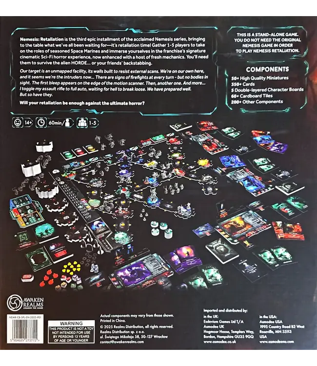 Nemesis Retaliation (ENG) - Bordspel
