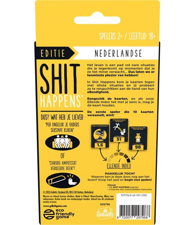 Shit Happens: Pocket Editie (NL) - Party game