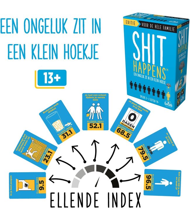 Shit Happens: Familie Editie (NL) - Party game