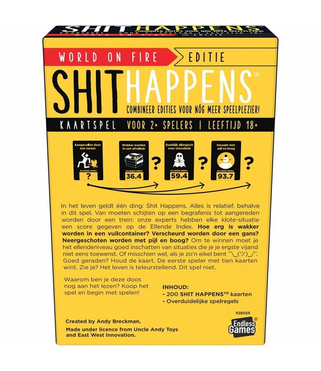 Shit Happens: World on Fire (NL) - Party game
