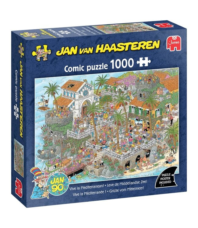 Jumbo Jan van Haasteren: Leve de Middellandse Zee! (1000 Stukjes)