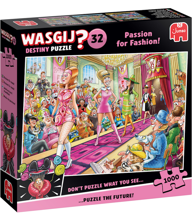 WasGij? Destiny 32: Passion for Fashion (1000 Pieces) - Puzzle
