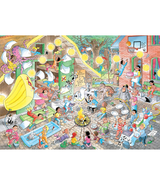 Jan van Haasteren Junior 25: Schoolkamp (360 Stukjes) - Puzzel
