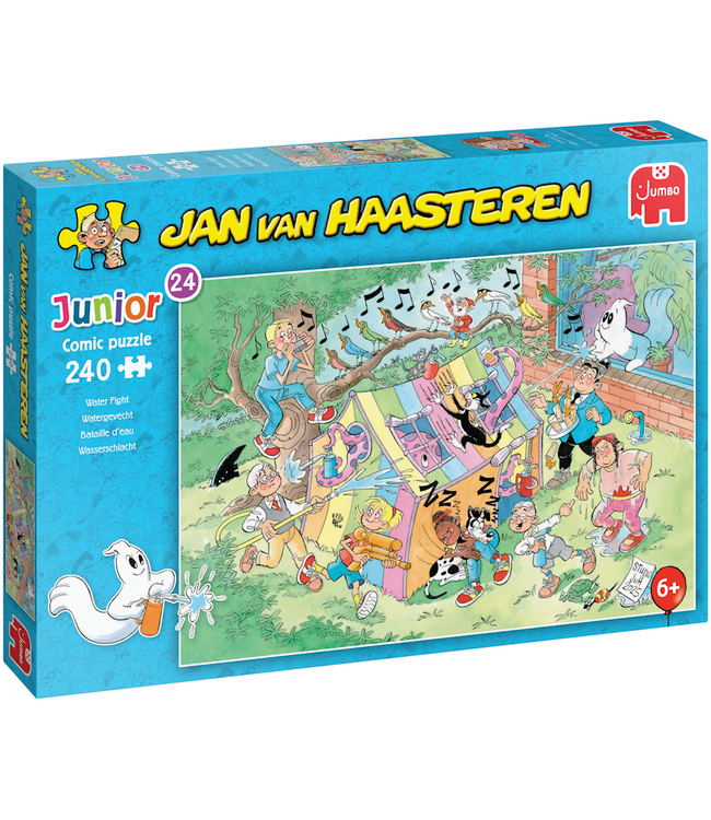 Jumbo Jan van Haasteren Junior 24: Watergevecht (240 Stukjes)