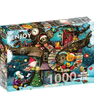 Enjoy Puzzle Fairy Tale Christmas (1000 Stukjes)