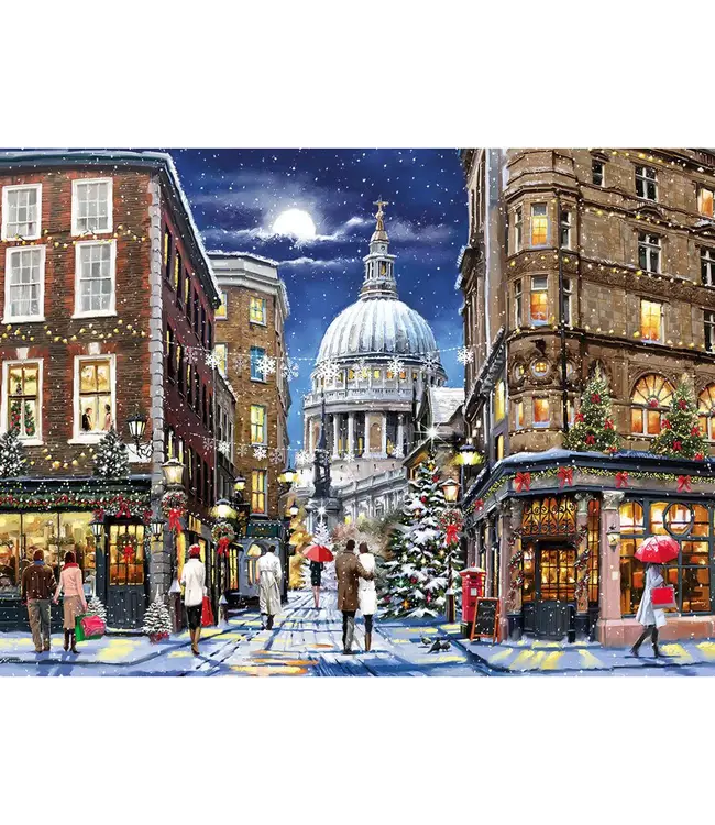 St Paul's at Christmas (1000 Stukjes) - Puzzel