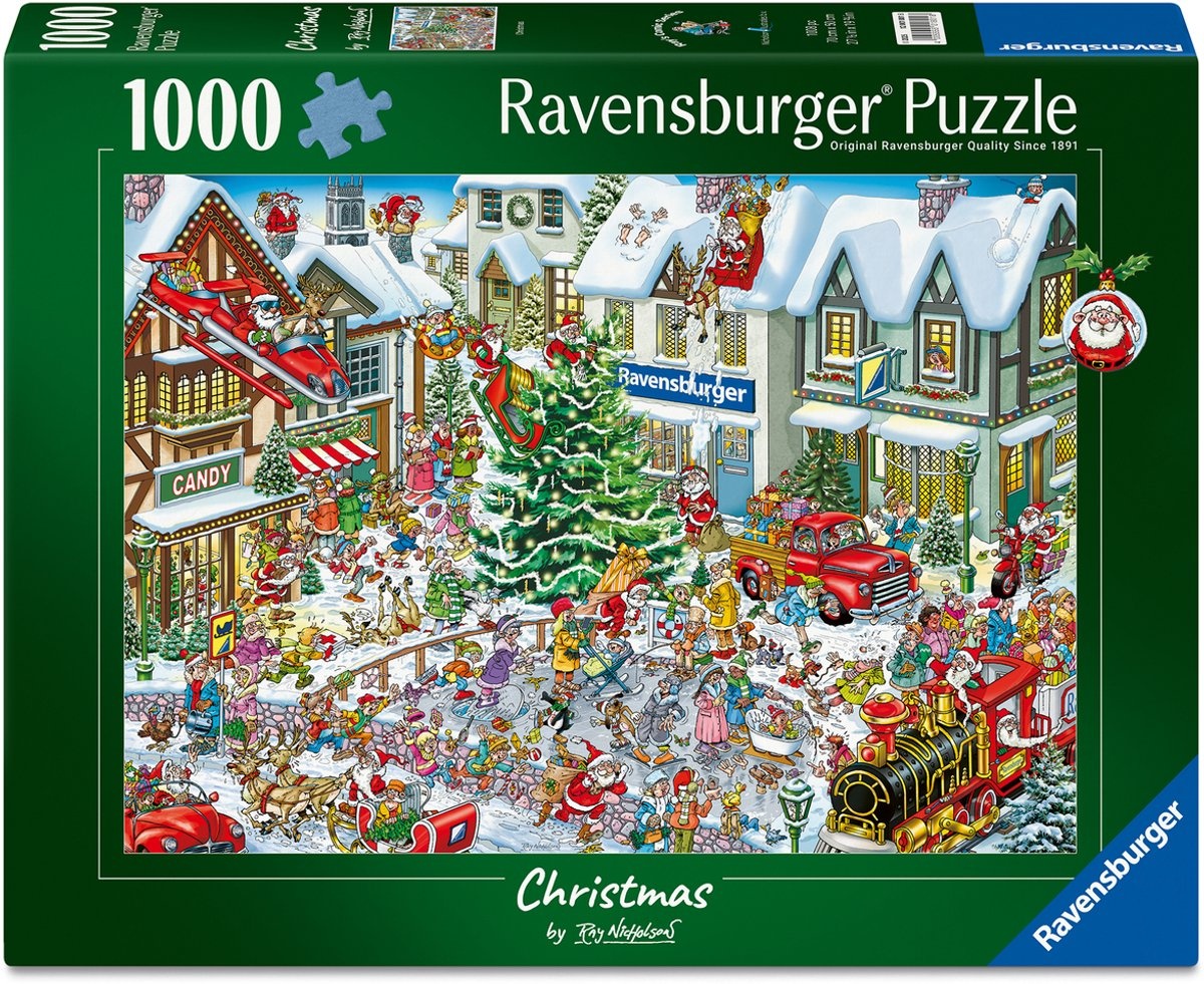 Ravensburger Ray's Comic Series: Christmas (1000 Stukjes)
