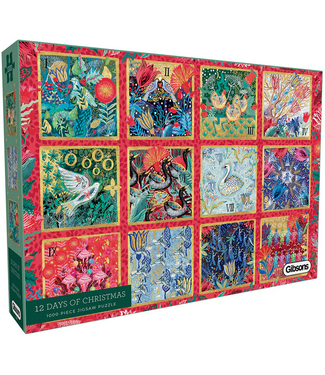 Gibsons 12 Days of Christmas (1000 Stukjes)