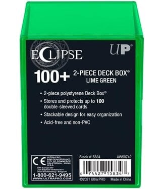 Ultra Pro Ultra PRO Eclipse 2-Piece Deck Box – 100+ Cards