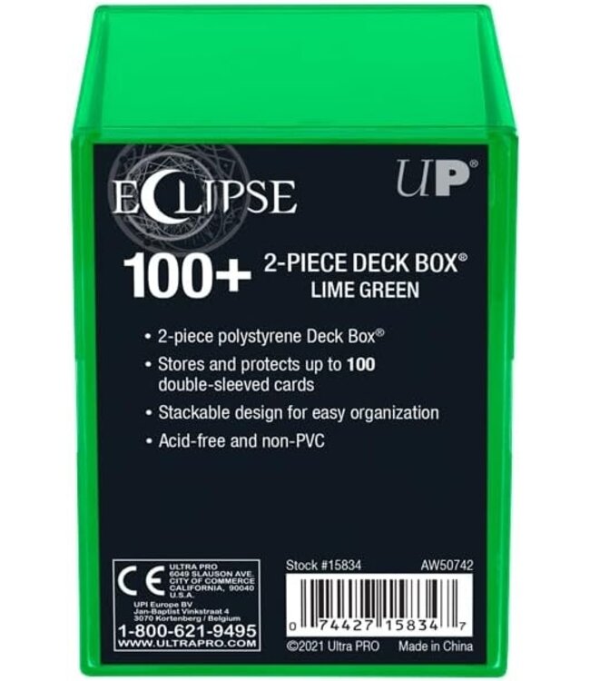 Ultra PRO Eclipse 2-Piece Deck Box – 100+ Kaarten