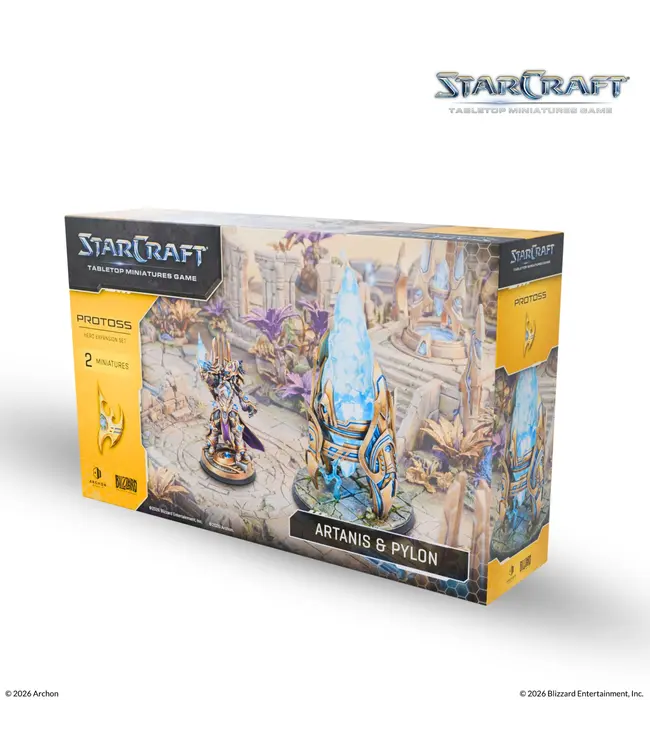 StarCraft Miniature Wargame – Protoss: Artanis & Pylon