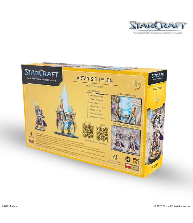 StarCraft Miniature Wargame – Protoss: Artanis & Pylon