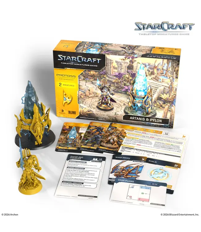 StarCraft Miniature Wargame – Protoss: Artanis & Pylon
