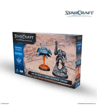Archon Studio Starcraft– Terran: Jim Raynor & Point Defense Drone