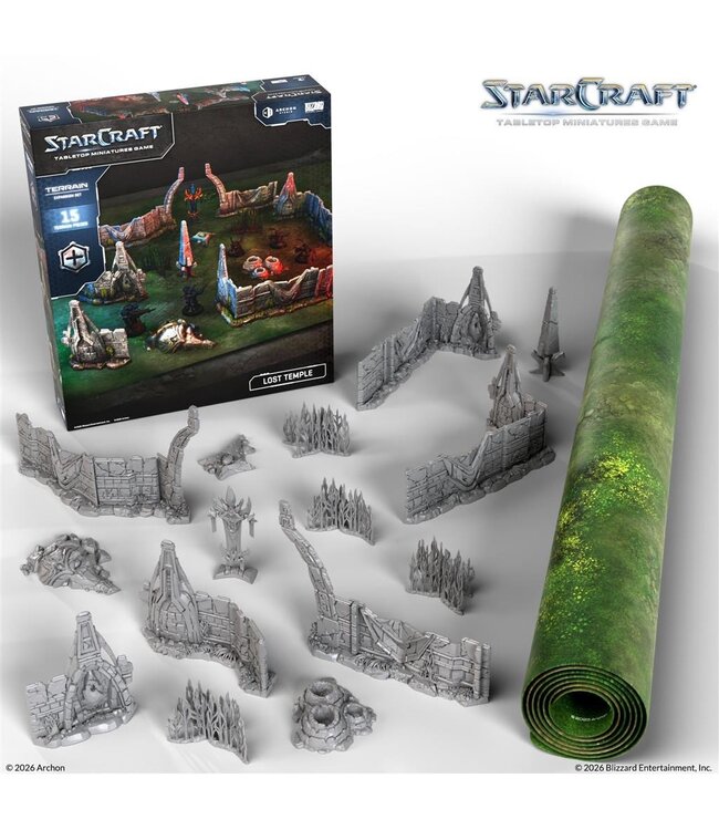 StarCraft Miniature Wargame –  Terrain: Lost Temple