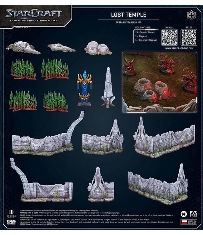 StarCraft Miniature Wargame –  Terrain: Lost Temple