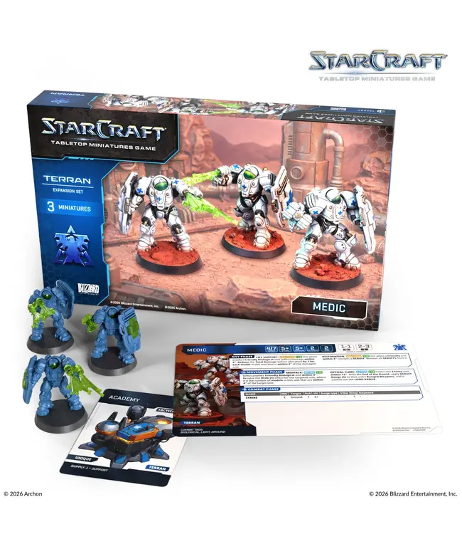 StarCraft Miniature Wargame – Terran: Medic