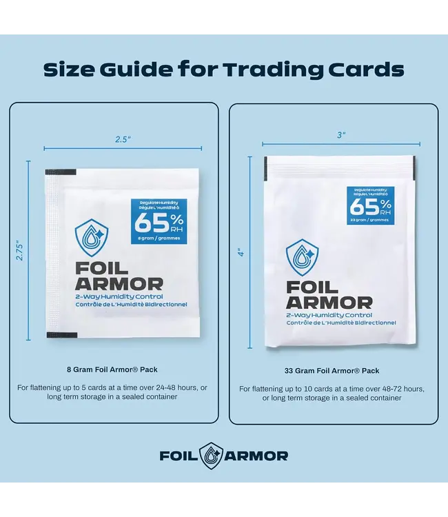 Foil Armor: 33 Gram Humidity Control Pack - Single Pack