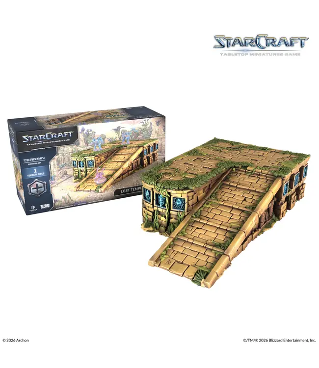 StarCraft Miniature Wargame – Terrain: Lost Temple Ramp