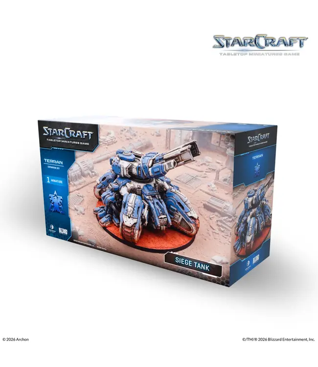 Archon Studio Starcraft– Terran: Siege Tank