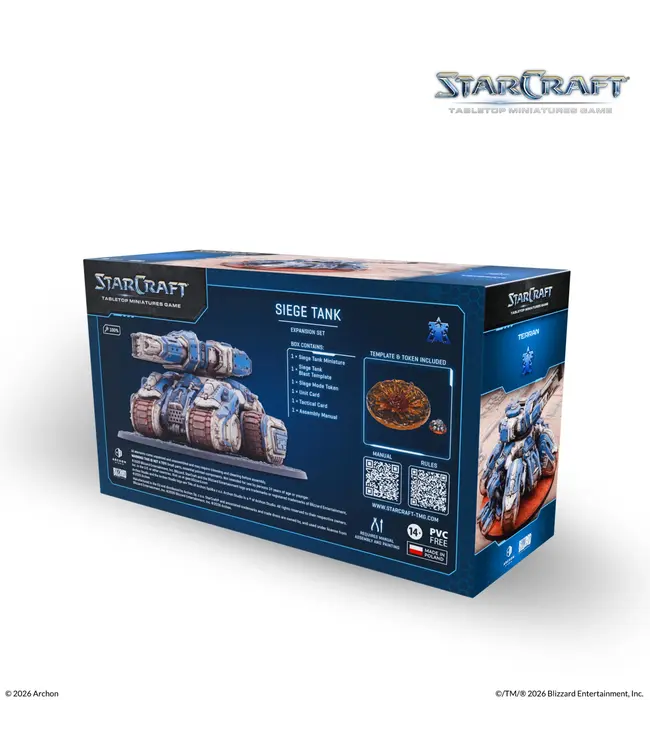 StarCraft Miniature Wargame – Terran: Siege Tank