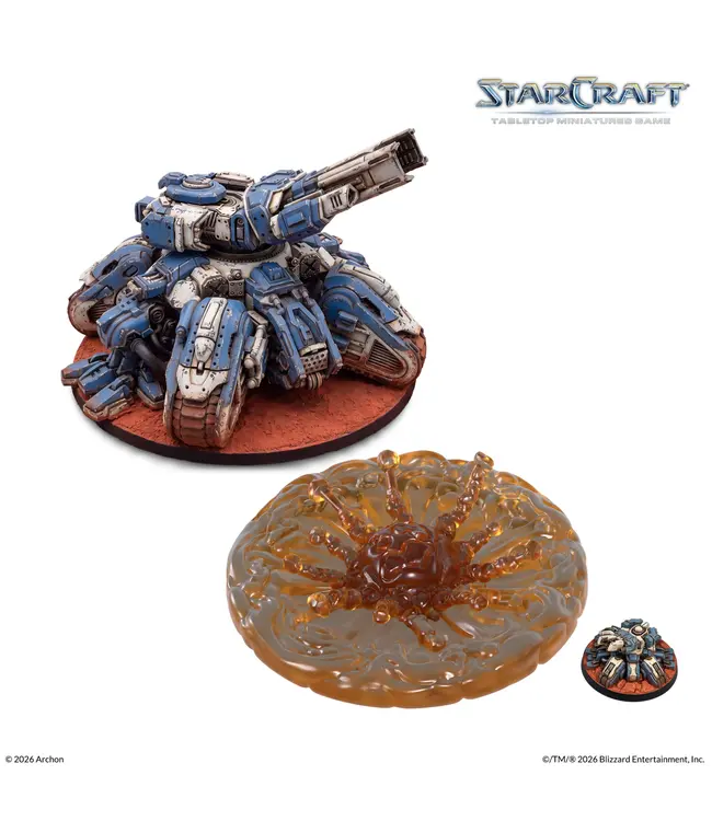 StarCraft Miniature Wargame – Terran: Siege Tank
