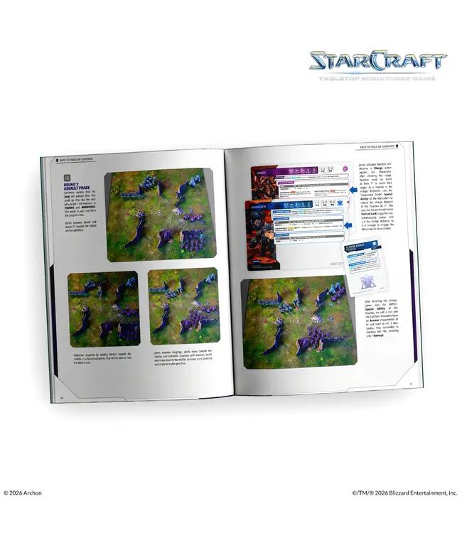 StarCraft Miniature Wargame – Core Rules Book