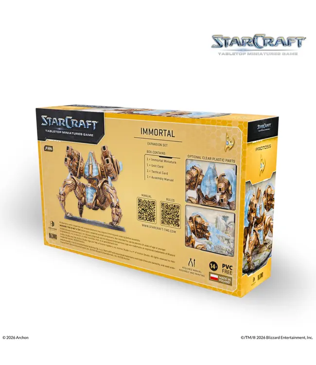 StarCraft Miniature Wargame – Protoss: Immortal