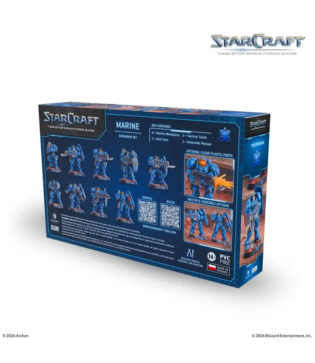 StarCraft Miniature Wargame – Terran: Marine