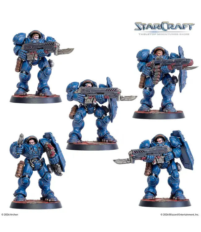 StarCraft Miniature Wargame – Terran: Marine
