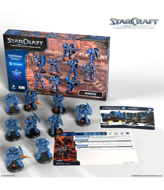 StarCraft Miniature Wargame – Terran: Marine