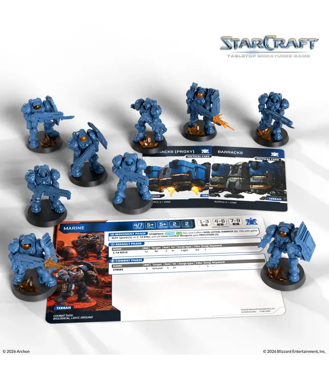 StarCraft Miniature Wargame – Terran: Marine