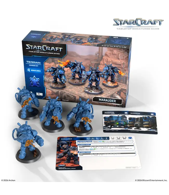 StarCraft Miniature Wargame – Terran: Marauder