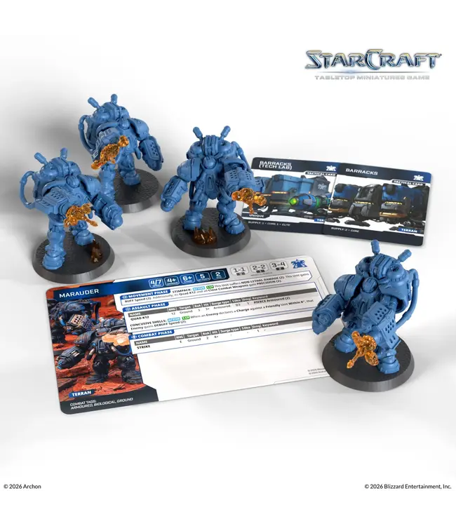 StarCraft Miniature Wargame – Terran: Marauder