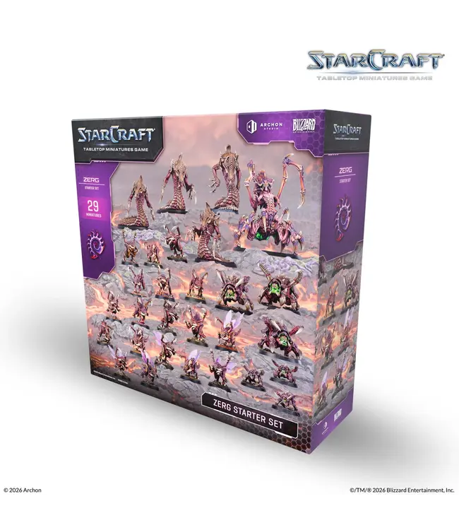 StarCraft Miniature Wargame – Zerg: Starter Set