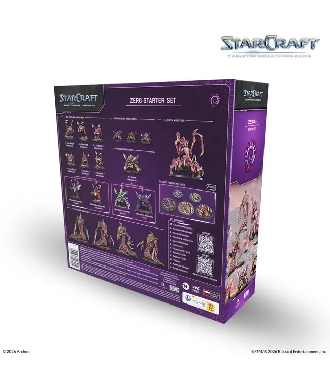 StarCraft Miniature Wargame – Zerg: Starter Set