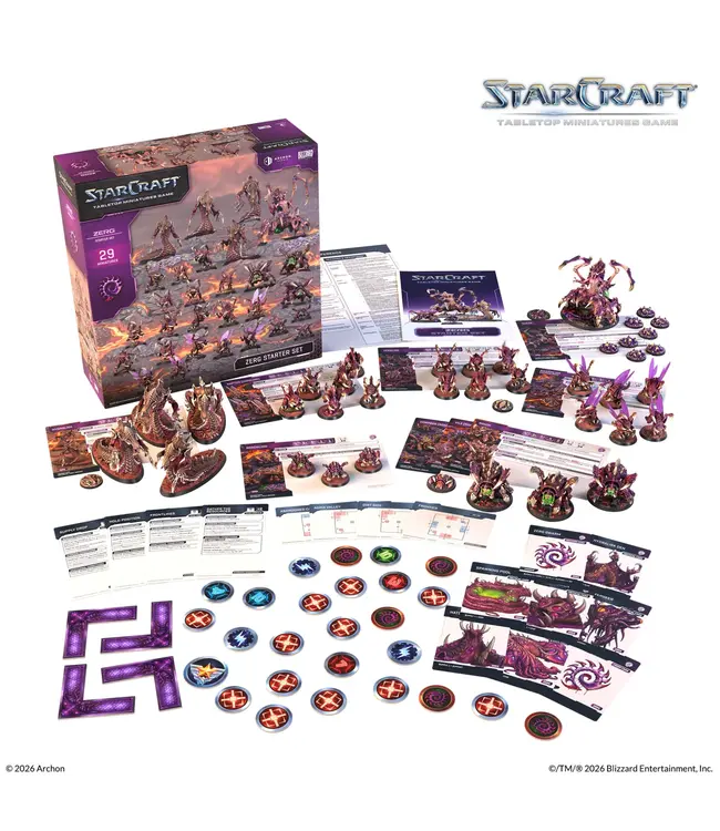 StarCraft Miniature Wargame – Zerg: Starter Set