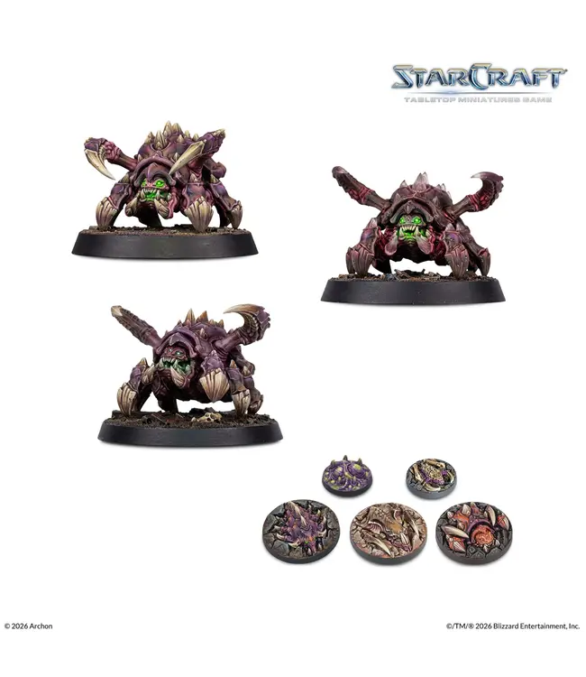 StarCraft Miniature Wargame – Zerg: Starter Set