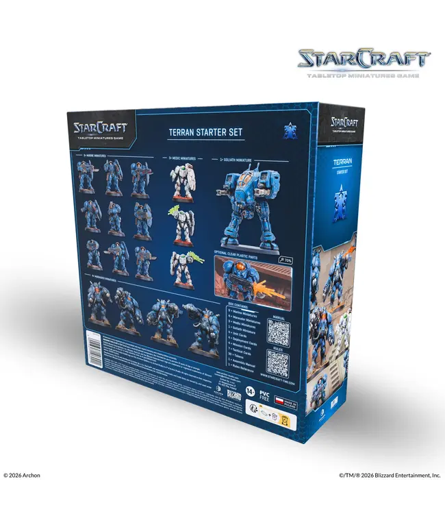 StarCraft Miniature Wargame – Terran: Starter Set