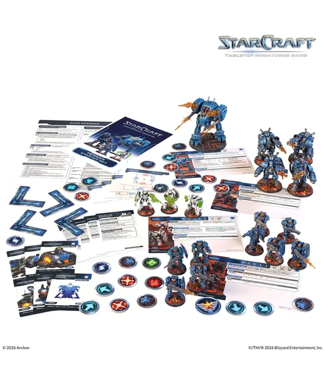StarCraft Miniature Wargame – Terran: Starter Set