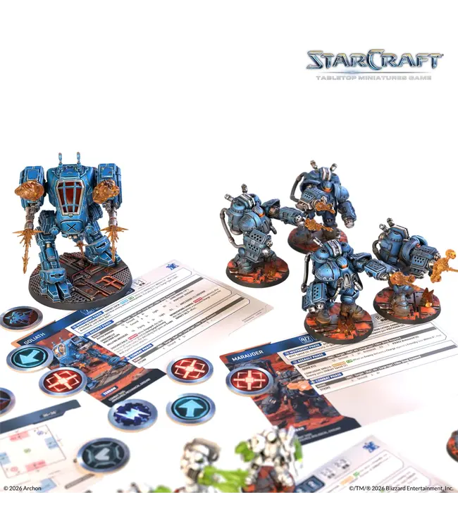 StarCraft Miniature Wargame – Terran: Starter Set