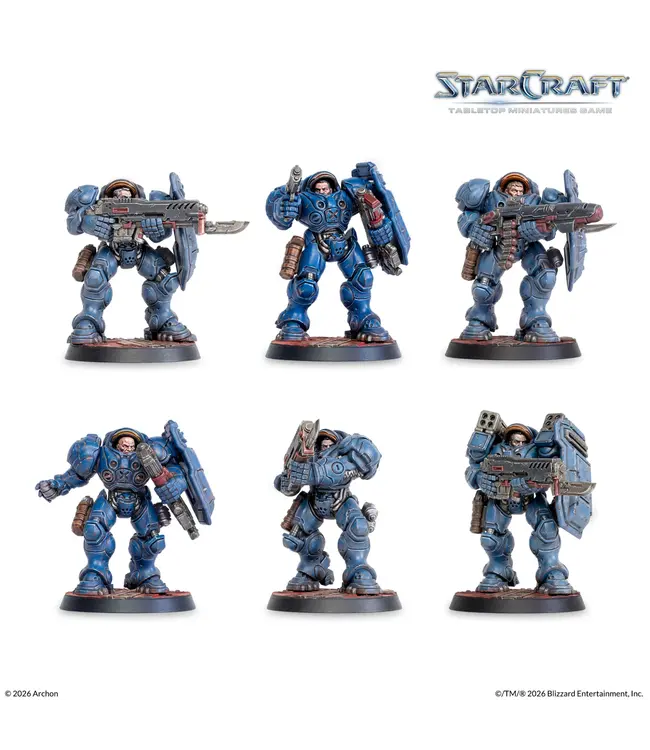 StarCraft Miniature Wargame – Terran: Starter Set