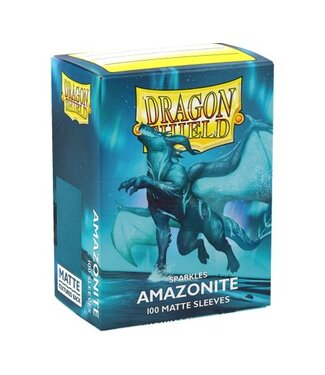 Dragon Shield Dragon Shield Matte: Amazonite Sparkles (100 Sleeves)