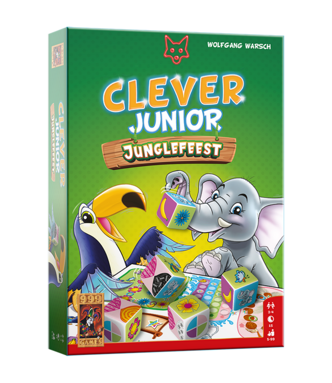 Clever Junior: Junglefeest (NL) - Würfelspiel